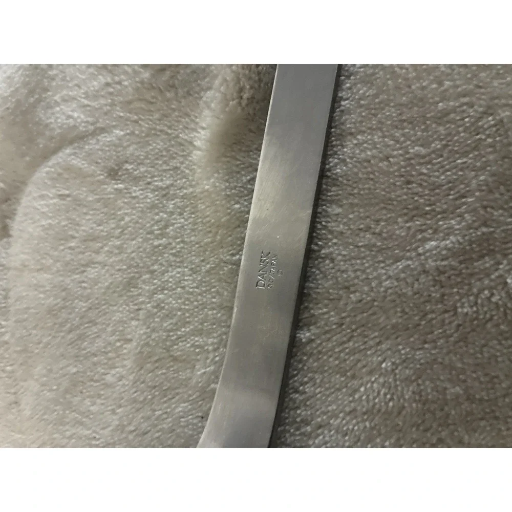 Dansk THEBE Tablespoon Ribbed Satin Stainless Flatware 7 1/4